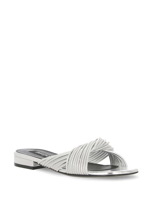 Woman Silver sandals Sergio Rossi | B08410MNAZ038102